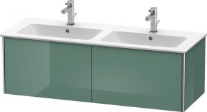 Meuble Double Vasque suspendu Duravit XSquare pour 233613 1280 mm