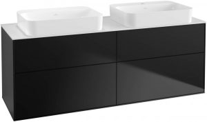 Meuble Double Vasque Villeroy et Boch Finion 1600x603x501 mm F72100PD