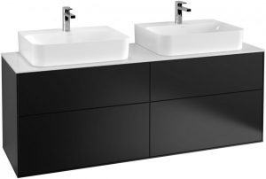 Meuble Double Vasque Villeroy et Boch Finion 1600x603x501 mm G18100PD