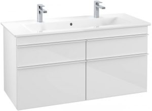 Meuble Double Vasque Villeroy et Boch Legato 1400x380x500 mm Orme Impresso B142L0PN