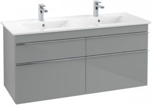 Meuble Double Vasque Villeroy et Boch Venticello 1253 x 590 x 502 mm A93001RA