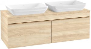 Meuble Double Vasque Villeroy et Boch Venticello 1257x436x502 mm Orme Impresso