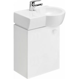 Meuble gain de place + vasque à droite Nano