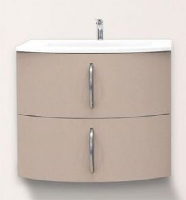 Meuble lavabo FROLLO cachemire largeur 60cm à suspendre – Prix net livré chez vous – – Ondée