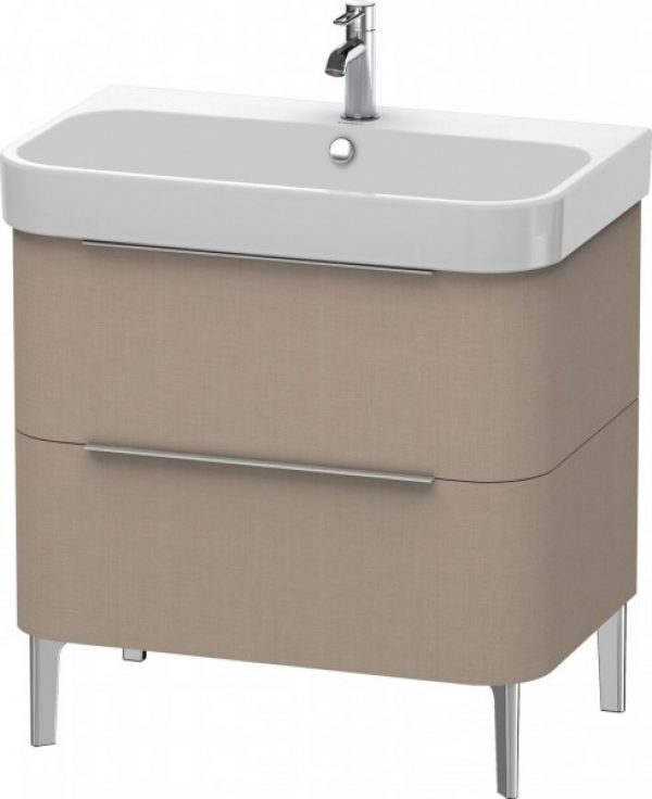 Meuble Pour Lavabo Encastrable Duravit Happy D.2 à poser 775×480 mm Linge