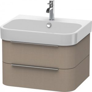 Meuble Pour Lavabo Encastrable Duravit Happy D.2 suspendu 625×480 mm Linge