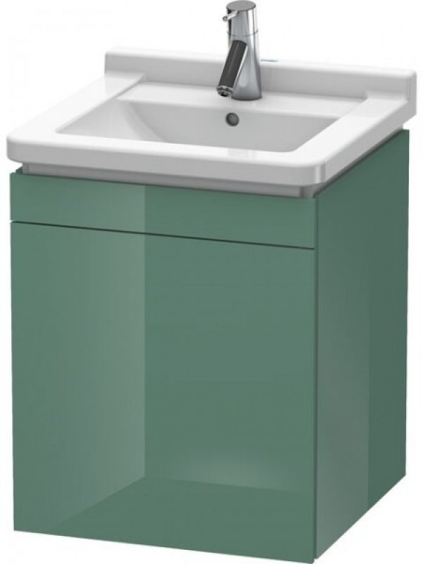 Meuble Pour Lavabo Encastrable Duravit L-Cube pour 030348 Version Gauche 447x460x558mm Abricot nacré