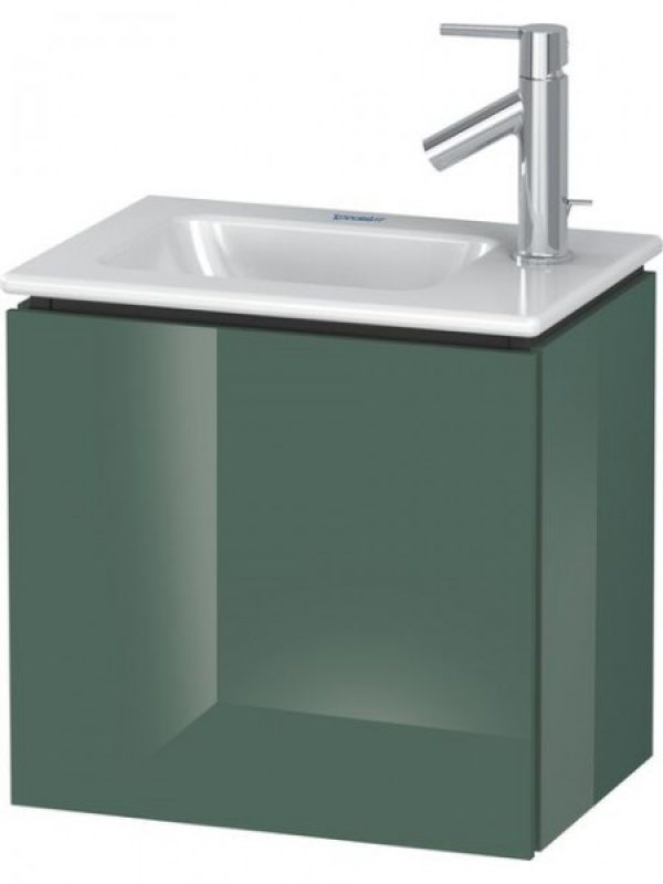 Meuble Pour Lavabo Encastrable Duravit L-Cube pour 072343 Version Gauche 294x420x400mm Abricot nacré