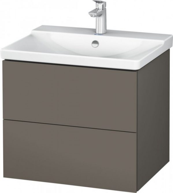 Meuble Pour Lavabo Encastrable Duravit L-Cube pour 233265 481x620x555mm