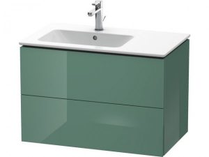 Meuble Pour Lavabo Encastrable Duravit L-Cube pour 234583 cuve à gauche 550x820x481mm Abricot nacré