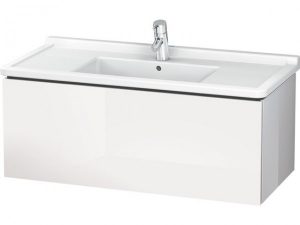 Meuble Pour Lavabo Encastrable Duravit L-Cube suspendu 1020×469 mm Graphite Mat LC616604949