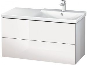 Meuble Pour Lavabo Encastrable Duravit L-Cube suspendu 1020×481 mm Graphite Mat LC625204949