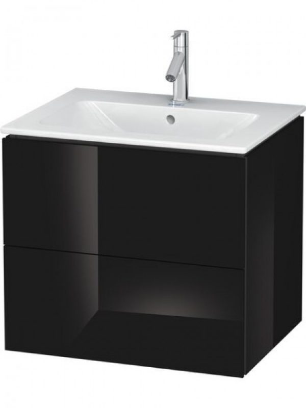 Meuble Pour Lavabo Encastrable Duravit L-Cube suspendu 620×481 mm Cerisier LC624007373