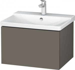 Meuble Pour Lavabo Encastrable Duravit L-Cube suspendu 620×481 mm Graphite Mat LC614404949