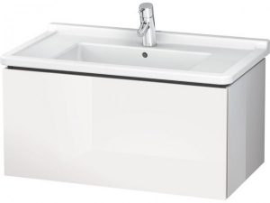 Meuble Pour Lavabo Encastrable Duravit L-Cube suspendu 820×469 mm Graphite Mat LC616504949