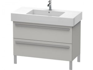 Meuble Pour Lavabo Encastrable Duravit X-Large à poser 1000×470 mm Pin Argent XL654403131