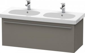 Meuble Pour Lavabo Encastrable Duravit X-Large suspendu 1150×458 mm Pin Argent