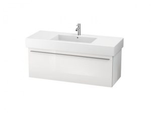 Meuble Pour Lavabo Encastrable Duravit X-Large suspendu 1200×468 mm Pin Argent XL605403131