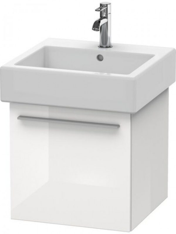 Meuble Pour Lavabo Encastrable Duravit X-Large suspendu 450×443 mm Pin Argent XL604303131