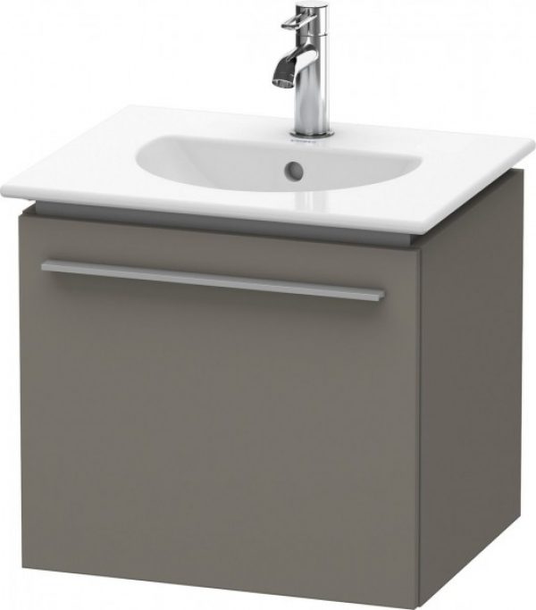 Meuble Pour Lavabo Encastrable Duravit X-Large suspendu 500×407 mm Pin Argent