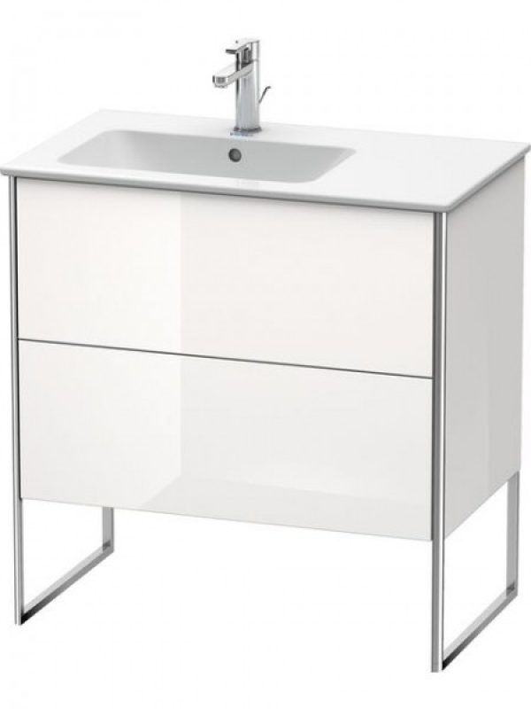 Meuble Pour Lavabo Encastrable Duravit XSquare pour ME by Starck 234583 832x810x478mm