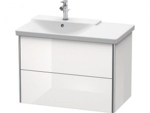 Meuble Pour Lavabo Encastrable Duravit XSquare pour P3 Comforts 233385 565x810x473mm
