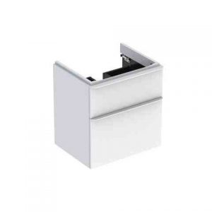 Meuble Pour Lavabo Encastrable Geberit Smyle Square Avec 2 Tiroirs