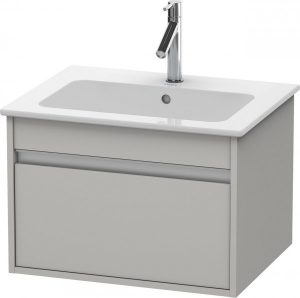 Meuble Pour Lavabo Encastrable suspendu Duravit Ketho pour 233663 Pin Terra 600 mm