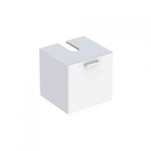 Meuble Pour Vasque à Poser Geberit Renova Plan Trou Pour Siphon Au Milieu Avec 1 Tiroir Et 1 Tiroir