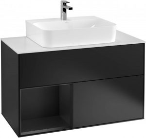 Meuble Pour Vasque à Poser Villeroy et Boch Finion 1000x603x501 mm F111MTPD