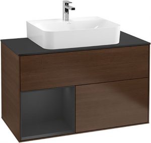 Meuble Pour Vasque à Poser Villeroy et Boch Finion 1000x603x501 mm G111MTPD