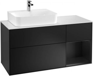 Meuble Pour Vasque à Poser Villeroy et Boch Finion 1200x603x501 mm F151MTPD
