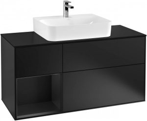 Meuble Pour Vasque à Poser Villeroy et Boch Finion 1200x603x501 mm F162MTPD
