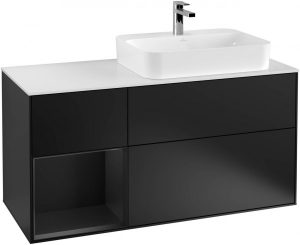 Meuble Pour Vasque à Poser Villeroy et Boch Finion 1200x603x501 mm F391MTPD