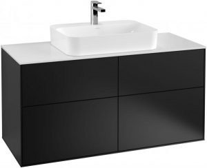 Meuble Pour Vasque à Poser Villeroy et Boch Finion 1200x603x501 mm G38100PD