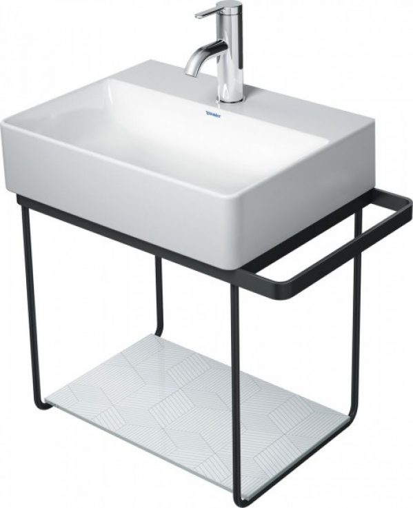 Meuble Sous Lavabo Console métallique à poser Duravit DuraSquare Chromé 865×451 mm (3111)