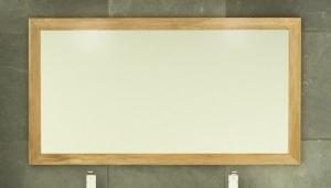 Miroir Design Bergame en teck L120 x H65 – encadrement 6 cm