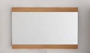 Miroir en teck rectangulaire WALK L105