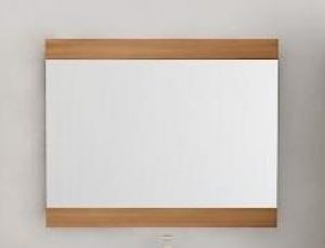 Miroir en teck rectangulaire WALK L80