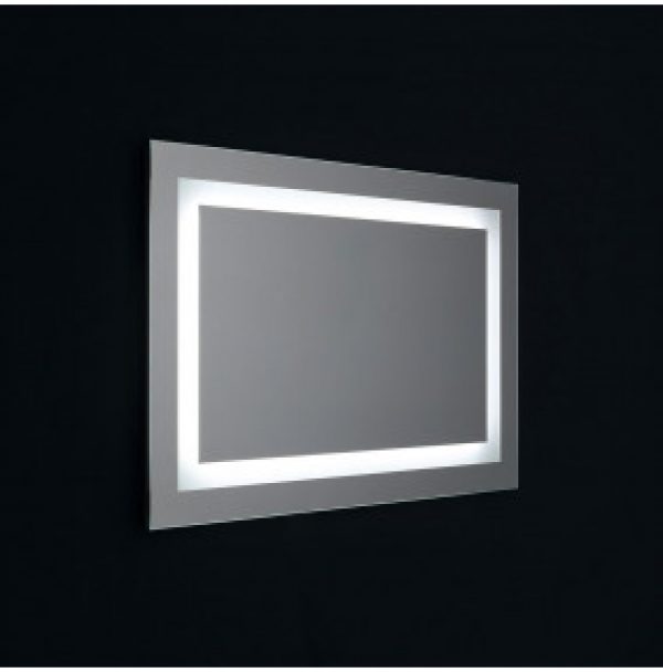 MIROIR POUR SALLE DE BAIN 90X60 AVEC LED RÉVERSIBLE + ALLUMAGE TOUCH