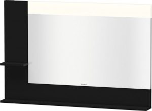 Miroir Salle de Bain Lumineux Duravit Vero avec Etagères 1200×142 mm (VE731300)