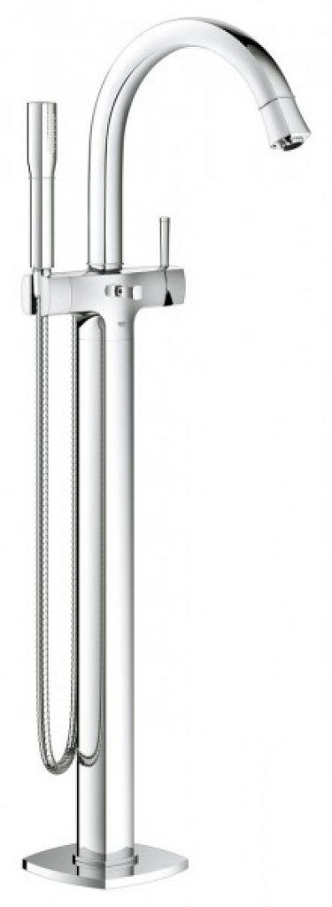 Mitigeur Baignoire îlot Grohe Grandera montage au sol