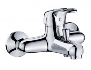 Mitigeur Bain Douche Delabie Chromé h: 138 mm 2252S