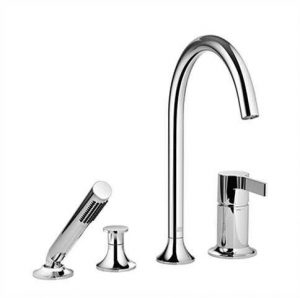 Mitigeur Bord de Baignoire Dornbracht VAIA Mitigeur 4 Trous avec Inverseur 347x220mm