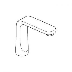 Mitigeur Bord de Baignoire Grohe Veris Bec Bain déverseur noir velours