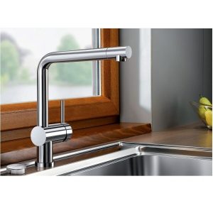 Mitigeur Cuisine Blanco LINUS-F Finition Inox (514026)