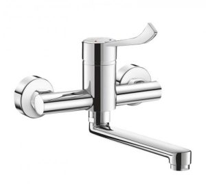 Mitigeur Cuisine Delabie SECURITHERM Chromé 150 mm 2446LEPS