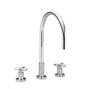 Mitigeur Cuisine Dornbracht TARA Chromé 3 trous 20815892-00