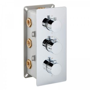 Mitigeur de douche thermostatique à encastrer avec inverseur 6 voies / 6 fonctions UP11-01