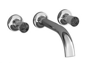 Mitigeur Lavabo Dornbracht LA FLEUR Mural sans garniture de vidage 36723956-00